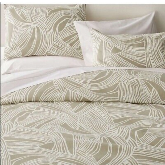 Crate&Barrel Bedding Crate And Barrel Anika Duvet Cover Full Queen